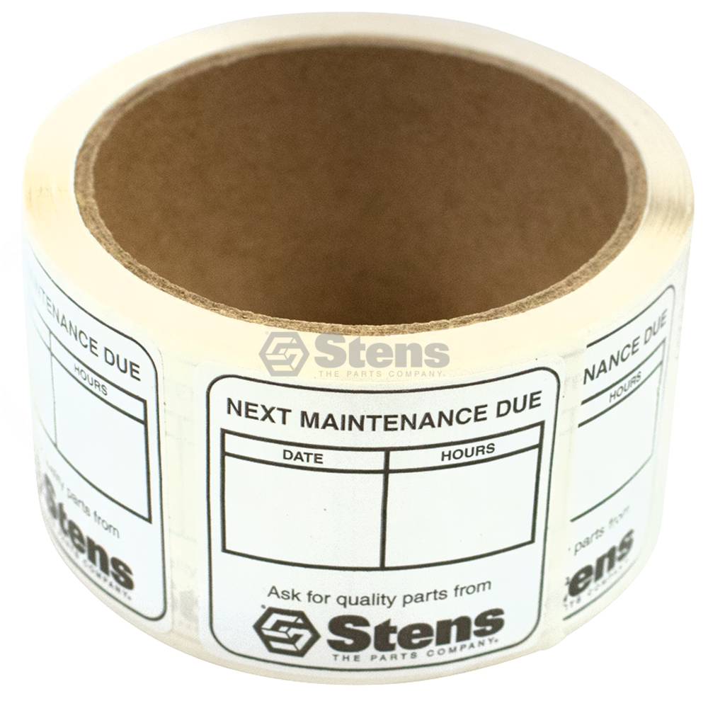 Stens Maintenance Reminder Labels 051-141