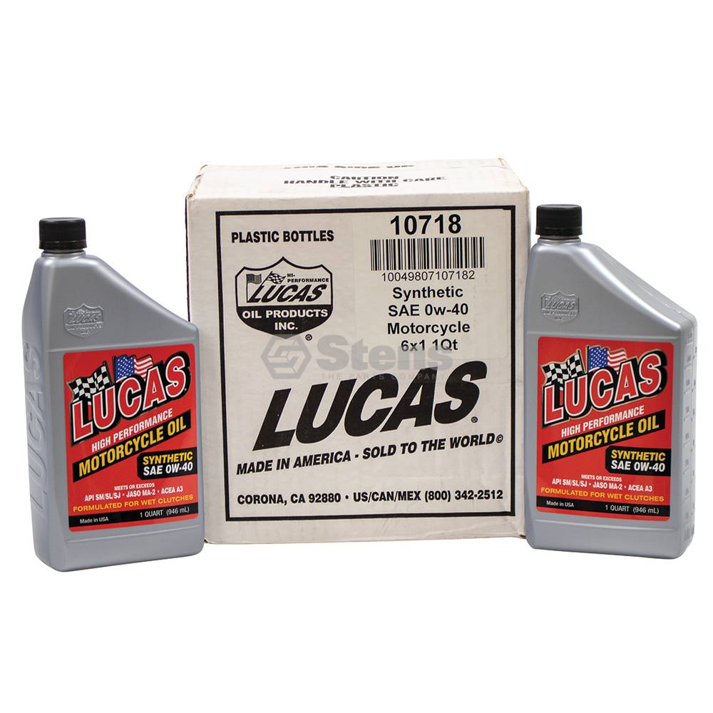 Stens Lucas Oil Motorcycle Oil 051-502