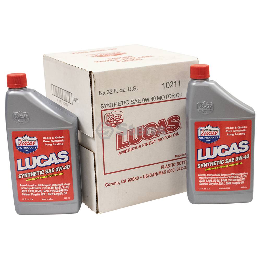 051-622 Lucas Oil Synthetic Motor Oil