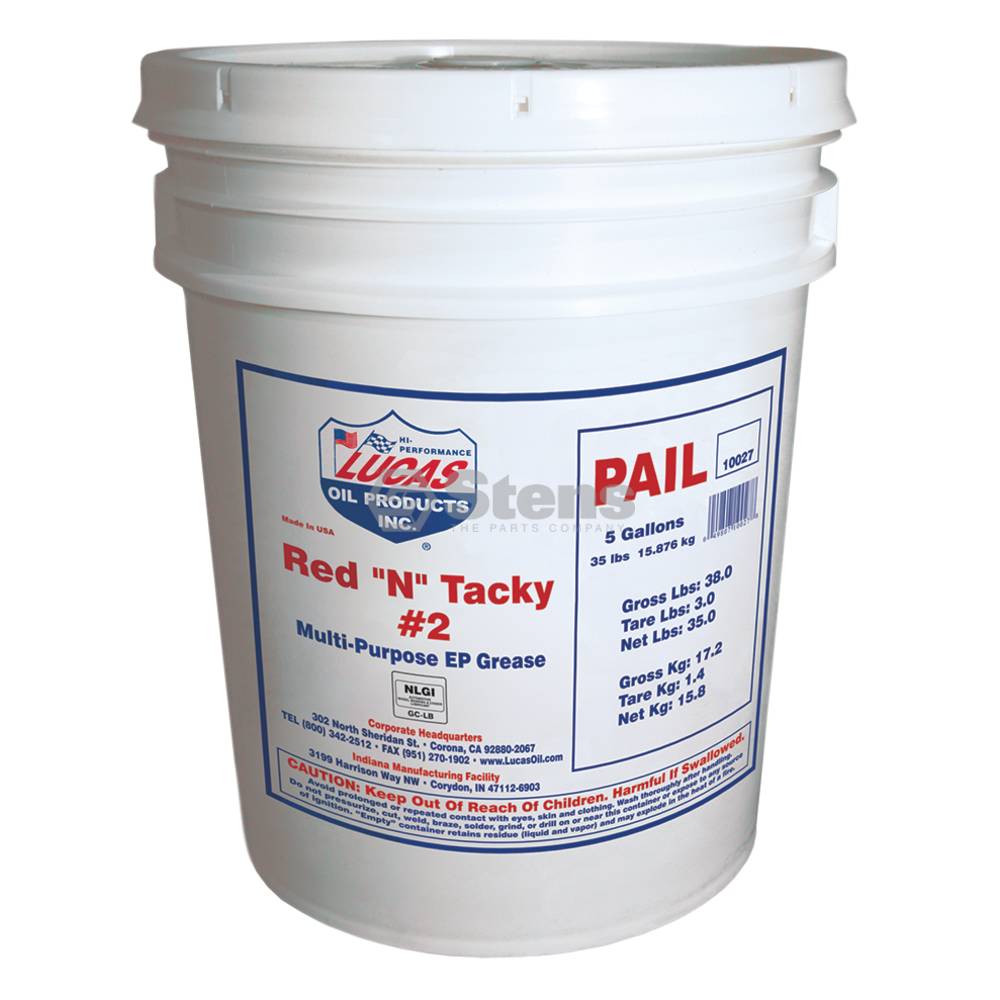 051-639 Lucas Oil Red "N" Tacky Grease