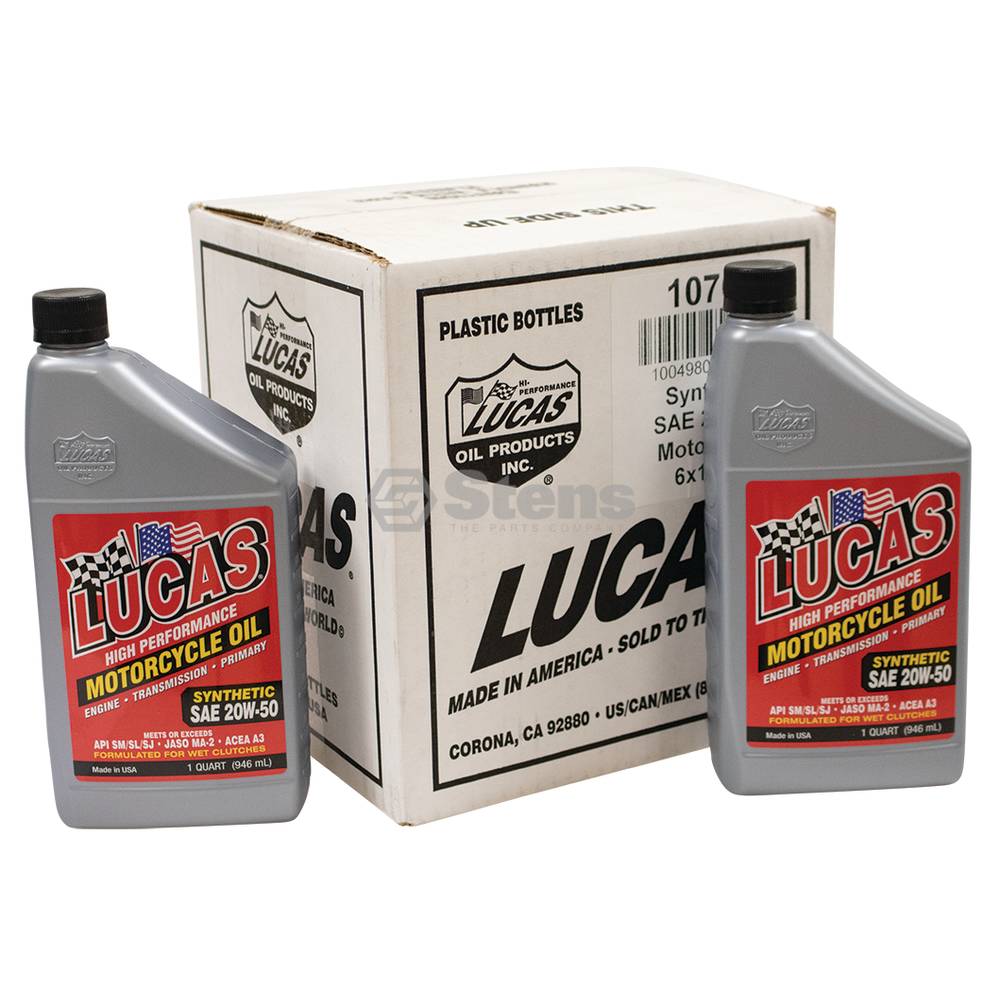 051-669 Lucas Oil Motorcycle Oil