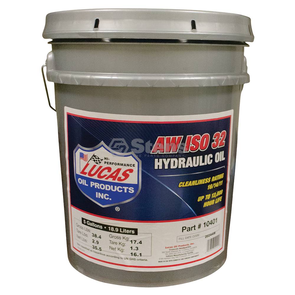 Lucas Oil AW ISO 32 Hydraulic Oil