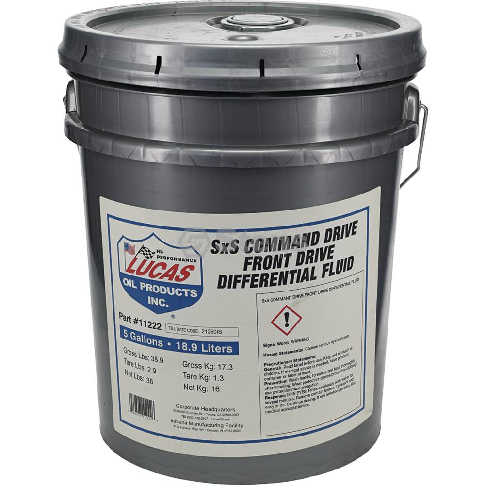 Stens Lucas Oil Synthetic SxS Command Drive Front Differential Fluid 051-956