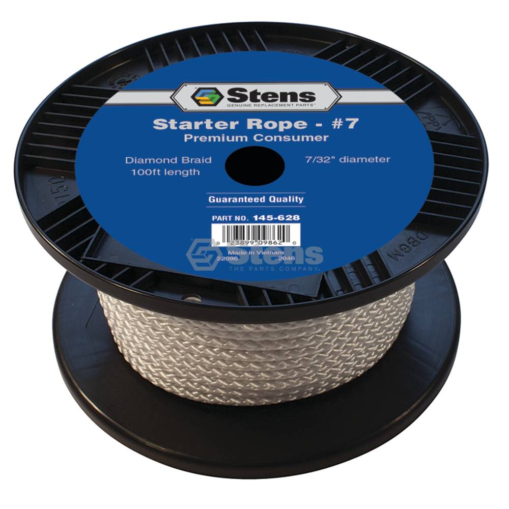 145-628 100' Diamond Braid Starter Rope #7