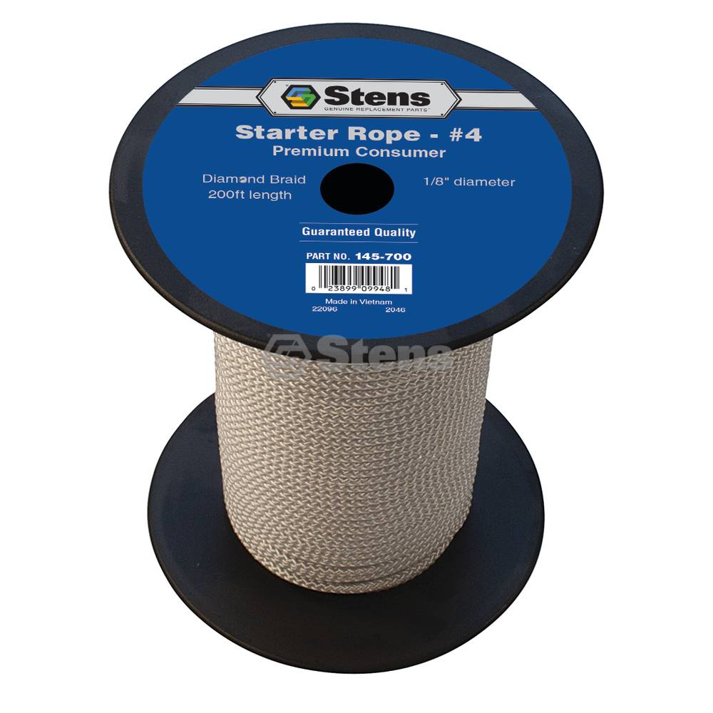 145-700 200' Diamond Braid Starter Rope