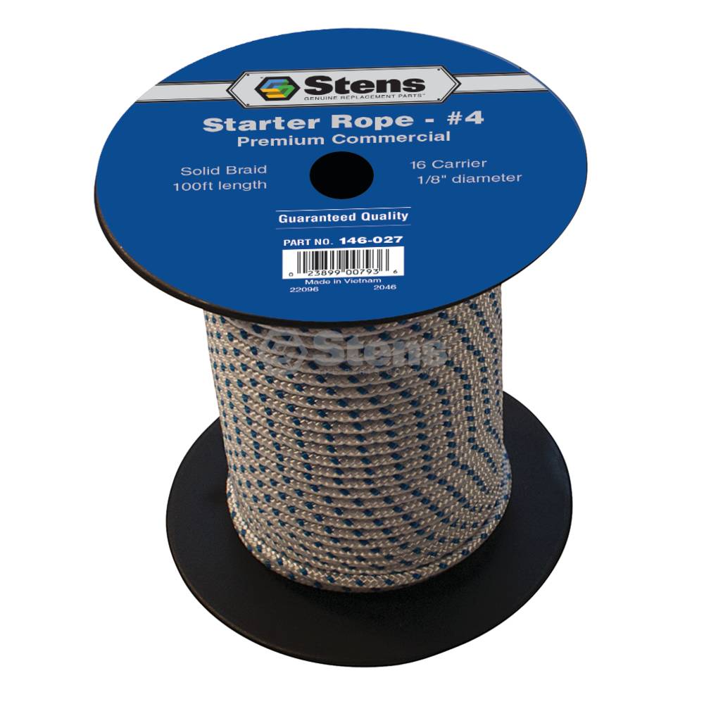 146-027 100' Solid Braid Starter Rope #4