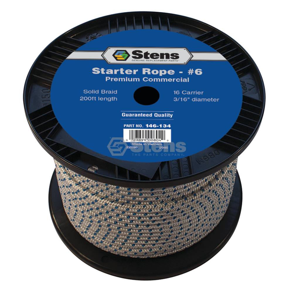 146-134 200' Solid Braid Starter Rope