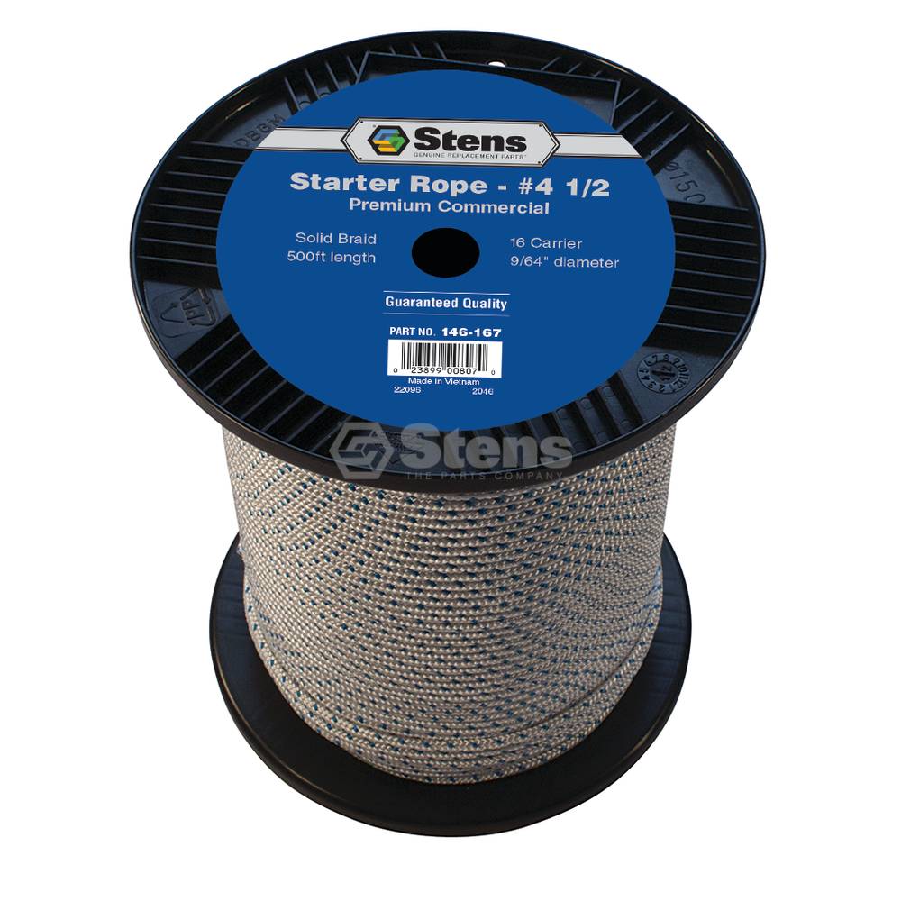 146-167 500' Solid Braid Starter Rope