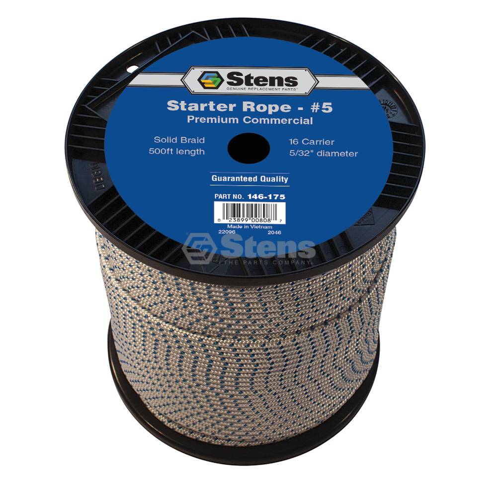 146-175 500' Solid Braid Starter Rope