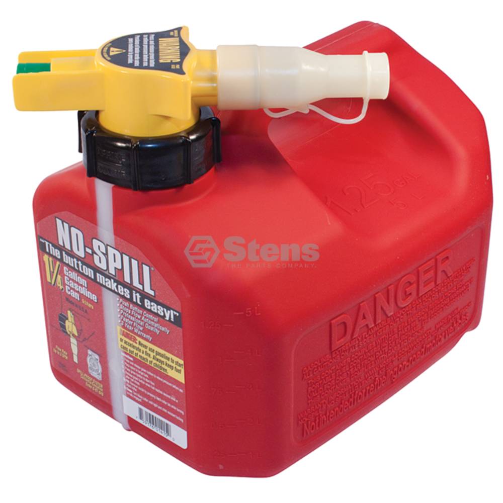 765-100 No-Spill 1 1/4 Gallon Fuel Can