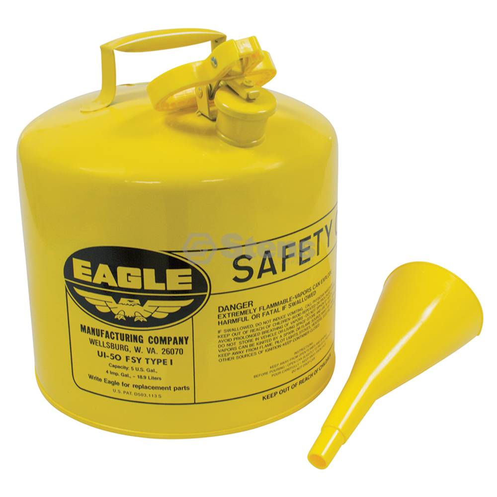 765-200 Eagle Metal Safety Diesel Can with funnel