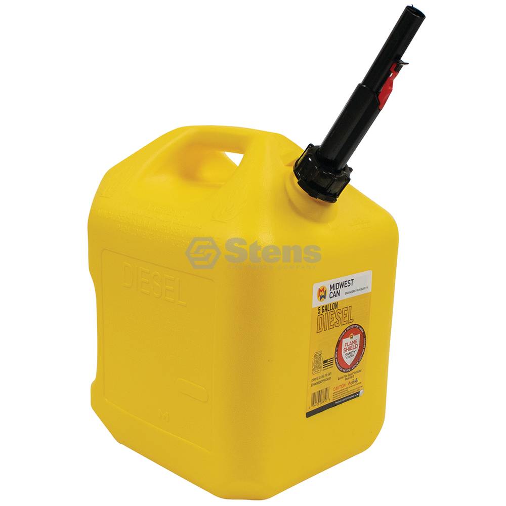 765-512 5 Gallon Plastic Diesel Fuel Can