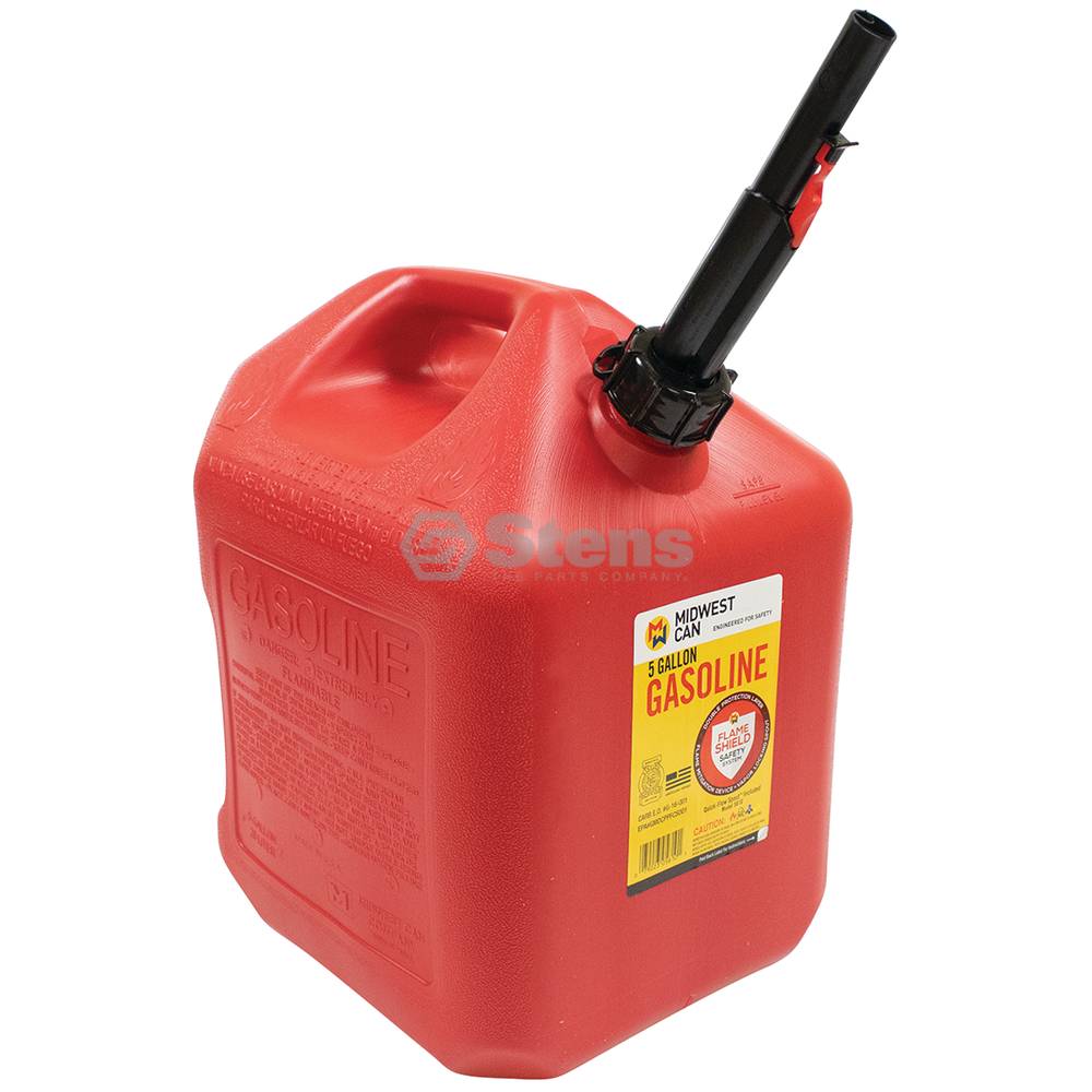 765-514 5 Gallon Plastic Gasoline Fuel Can