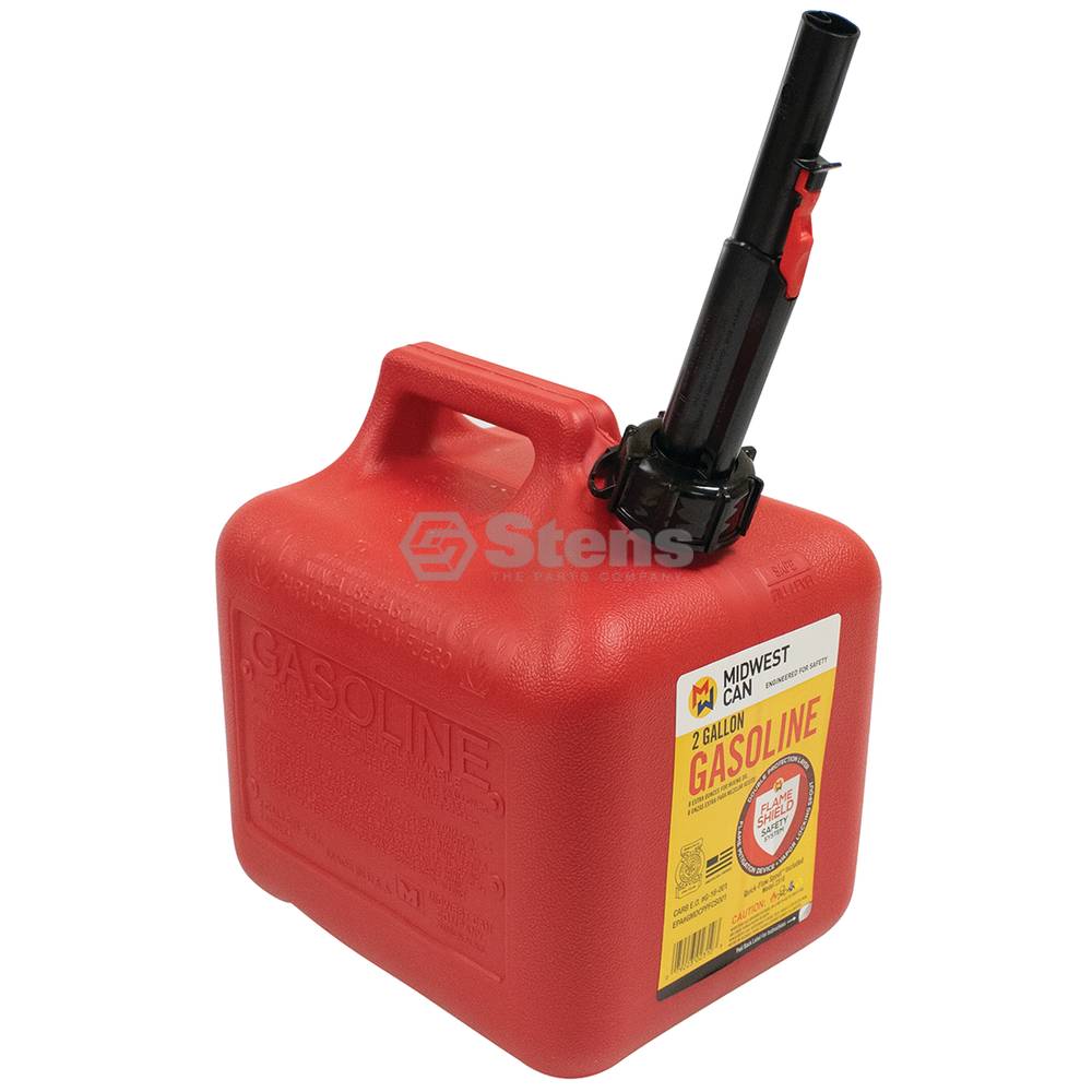 765-516 2 Gallon Plastic Gasoline Fuel Can