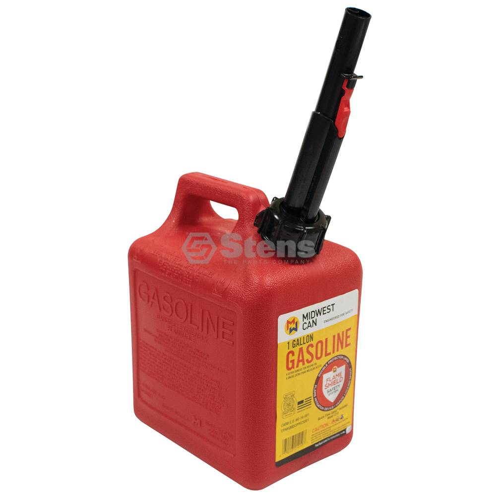 765-518 1 Gallon Plastic Gasoline Fuel Can