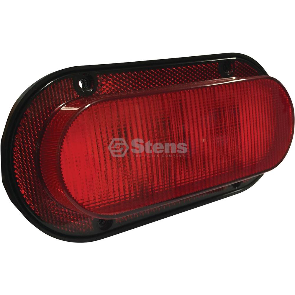 Tiger Lights LED Red Oval Tail Light